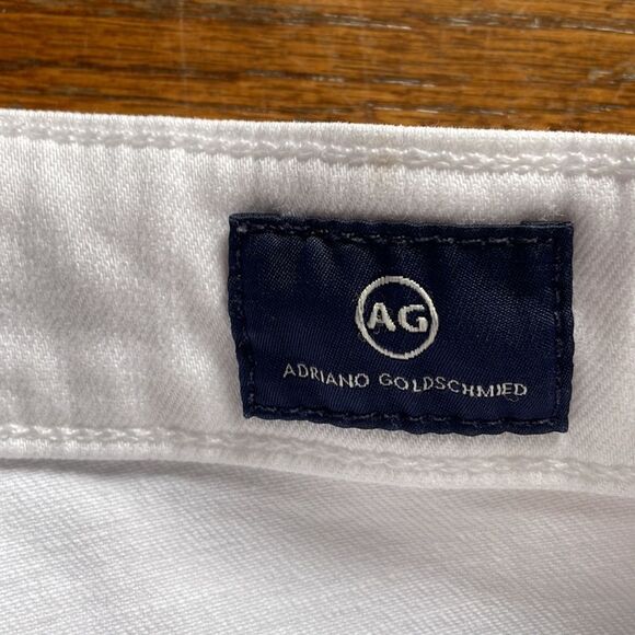 AG Adriano Goldschmied The Farrah Skinny Ankle White High Rise Skinny Ankle Jean - Picture 4 of 9